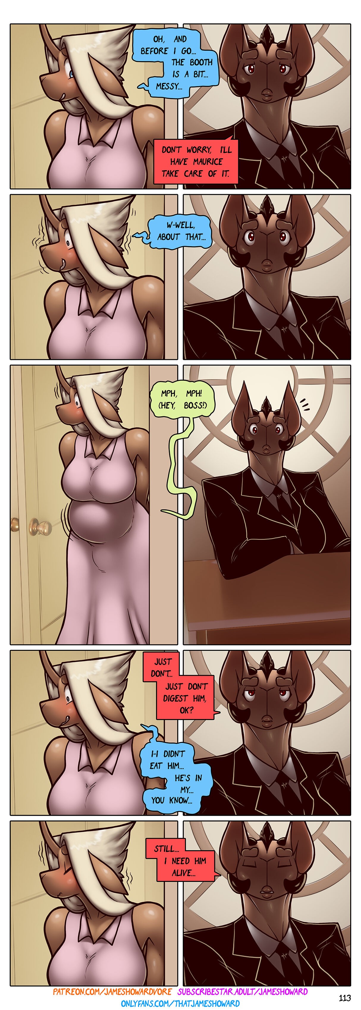 Vore Story Part 7: Mommy Issues Porn Comic english 113