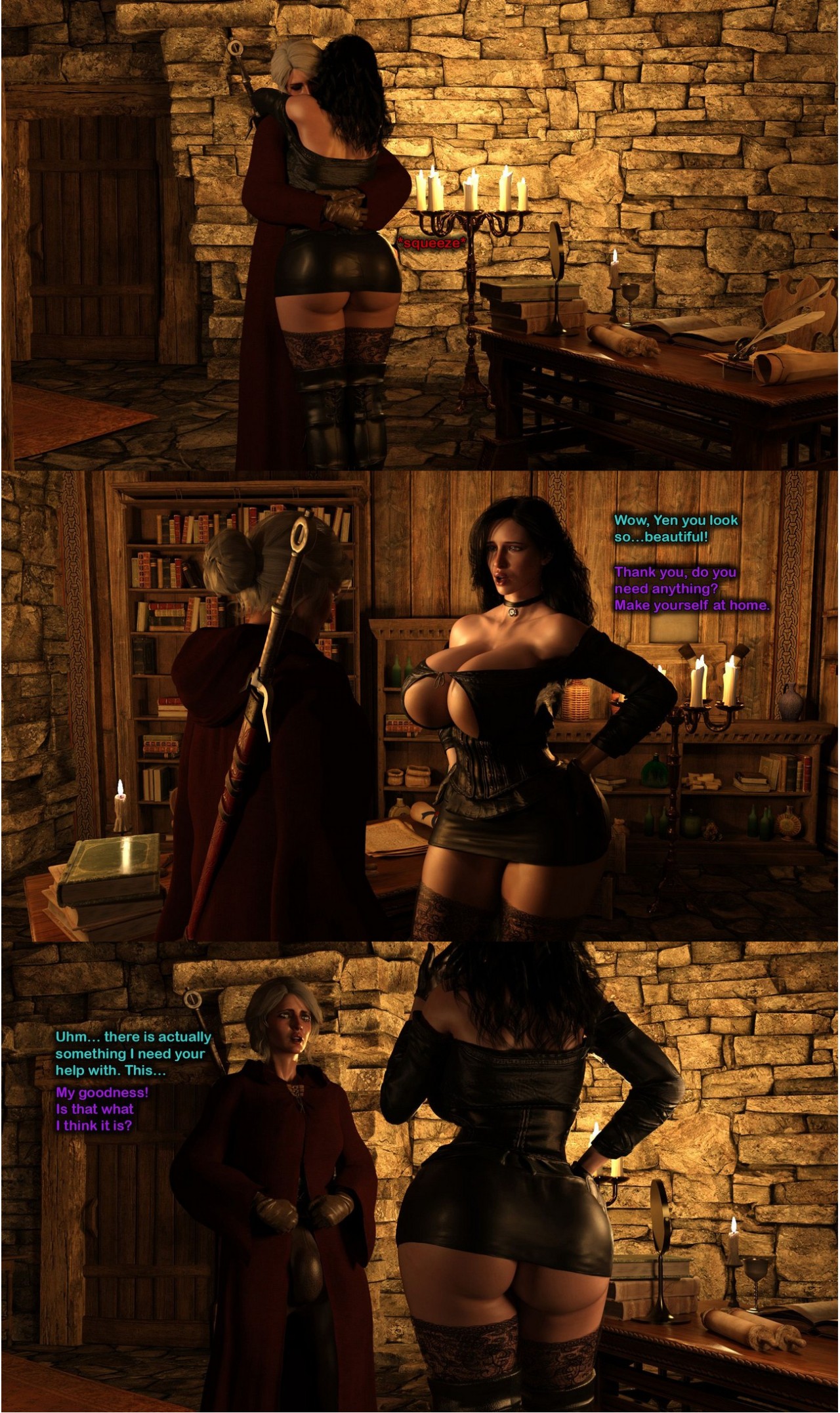 Yennerfer’s Ritual Porn Comic english 04