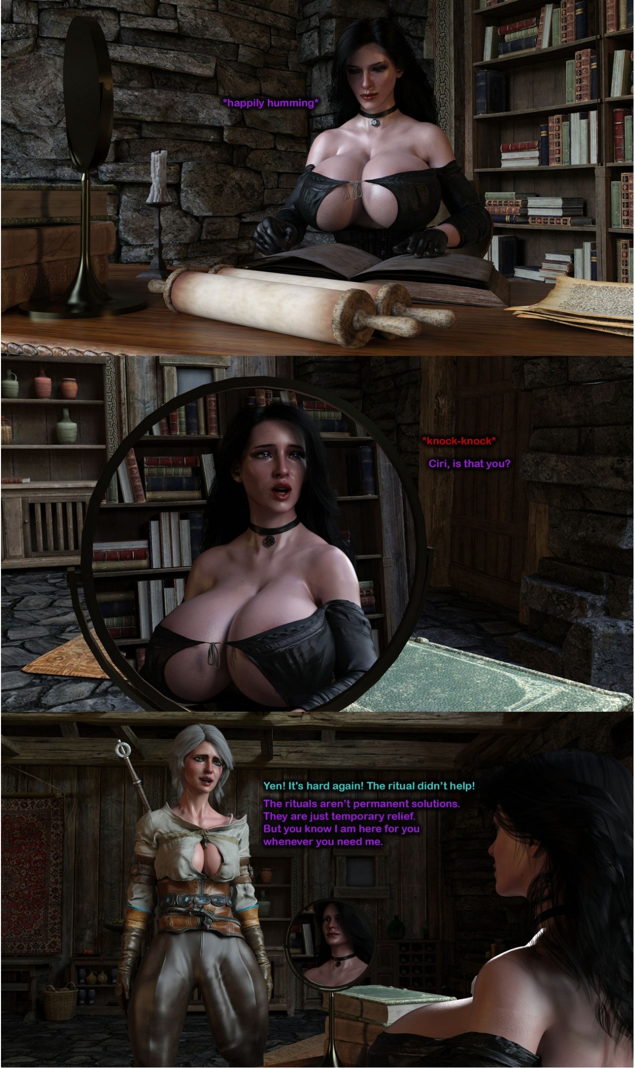 Yennerfer’s Ritual Porn Comic english 26