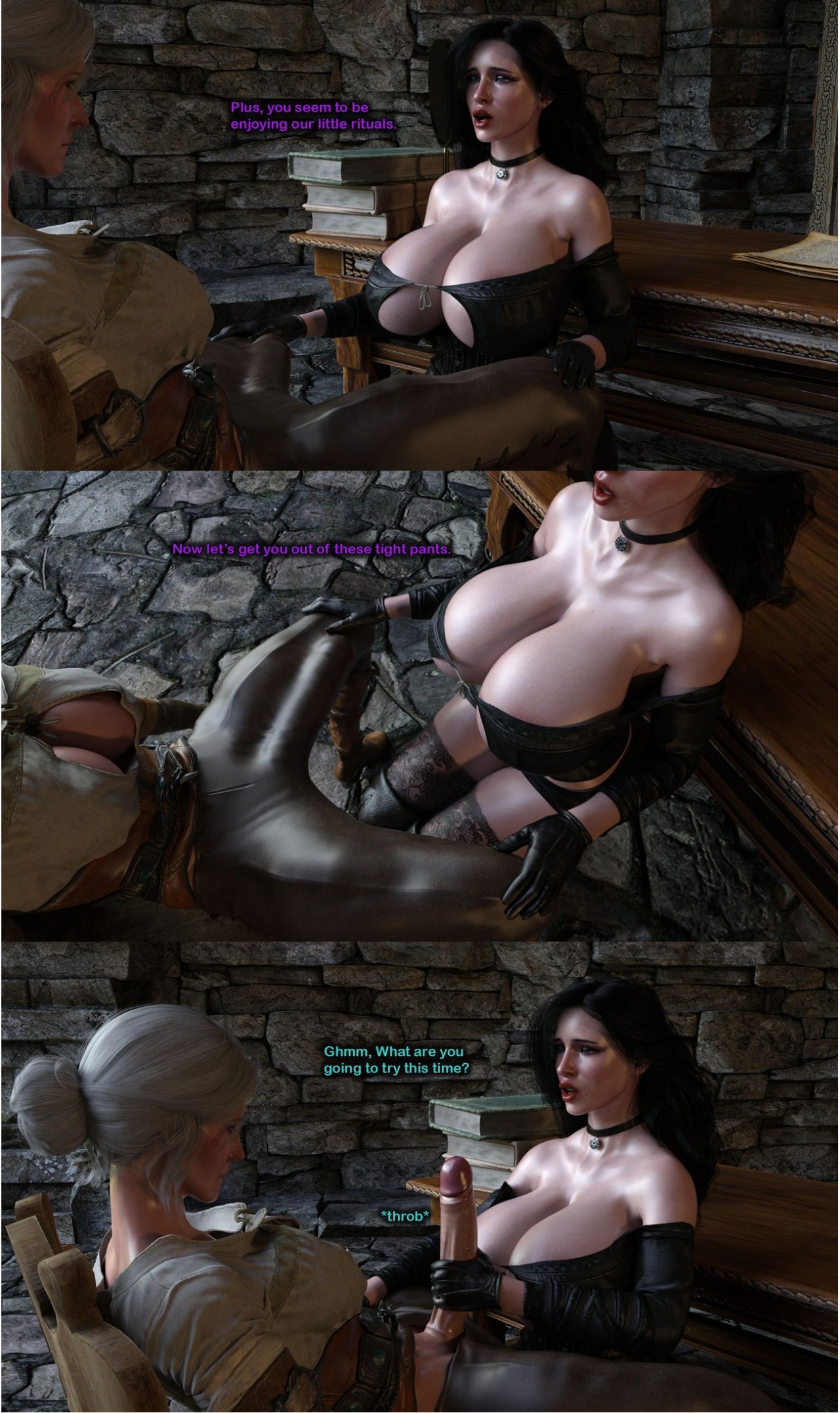 Yennerfer’s Ritual Porn Comic english 27