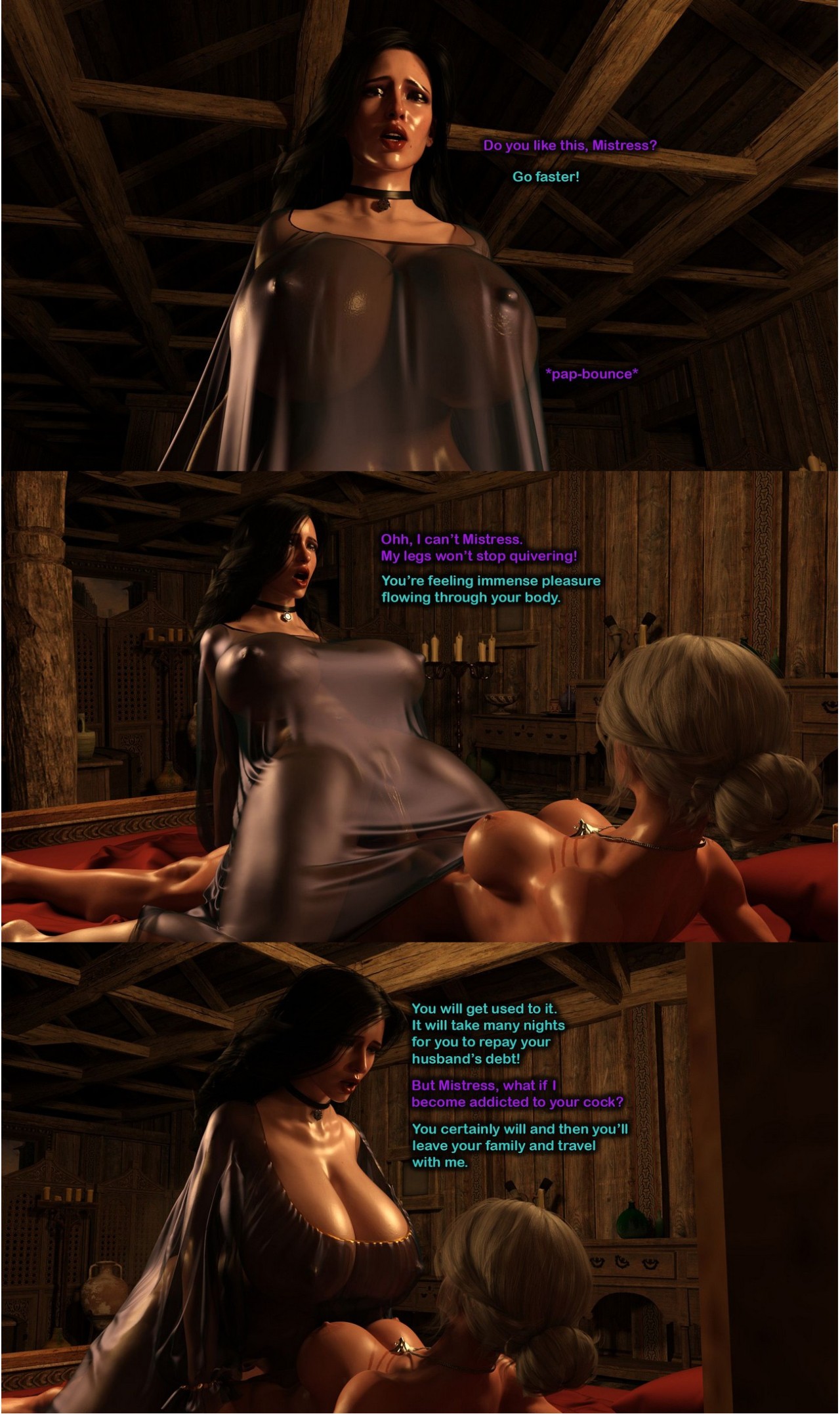 Yennerfer’s Ritual Porn Comic english 41