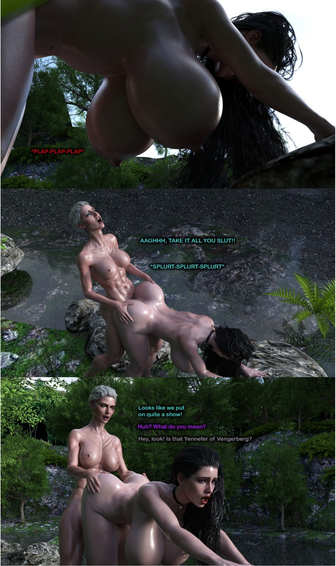 Yennerfer’s Ritual Porn Comic english 73