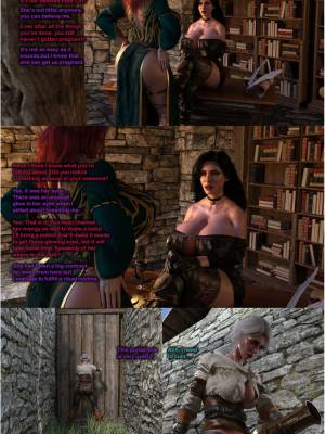 Yennerfer’s Ritual Porn Comic english 86