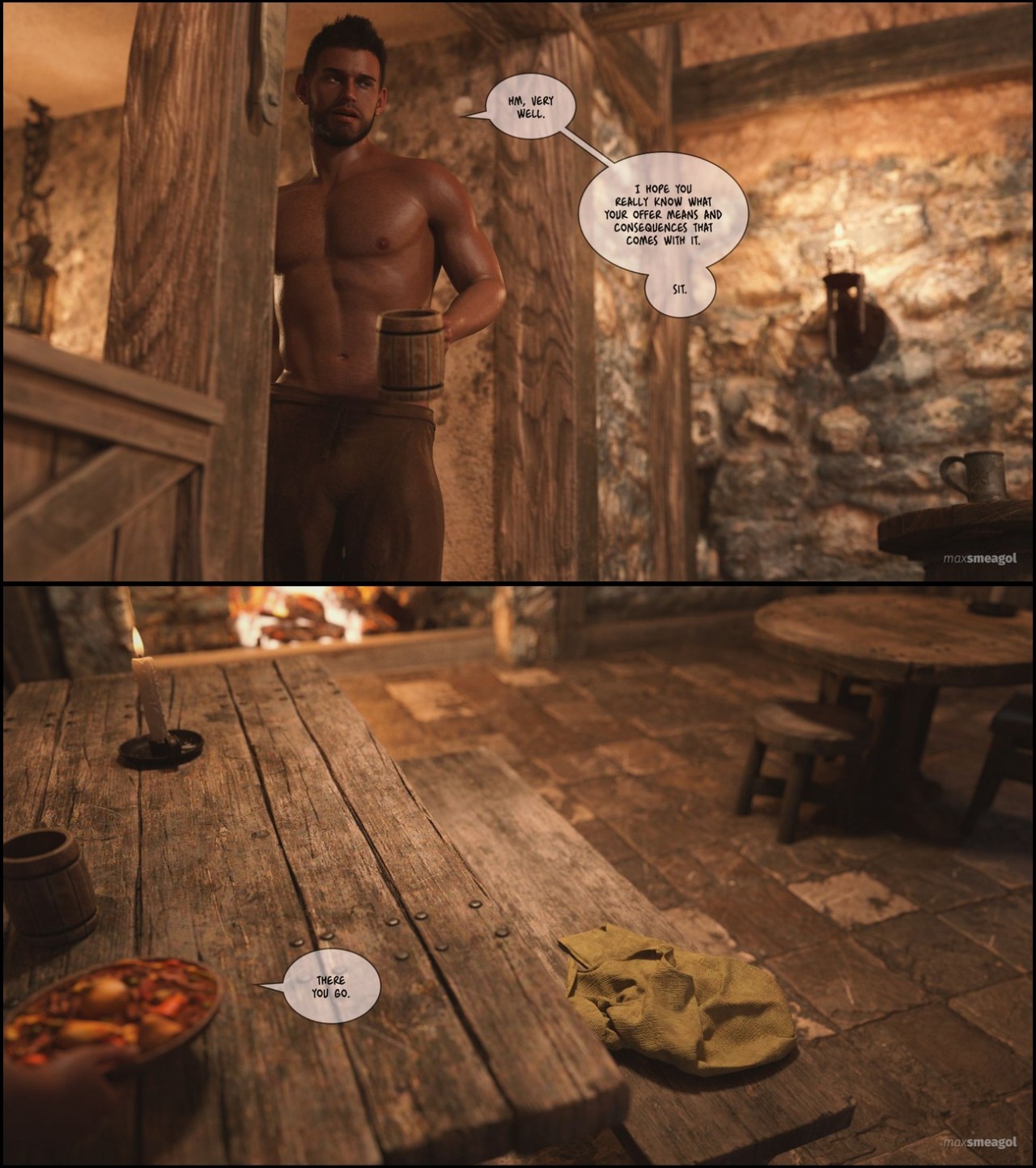 Amarta: The Tavern Porn Comic english 10