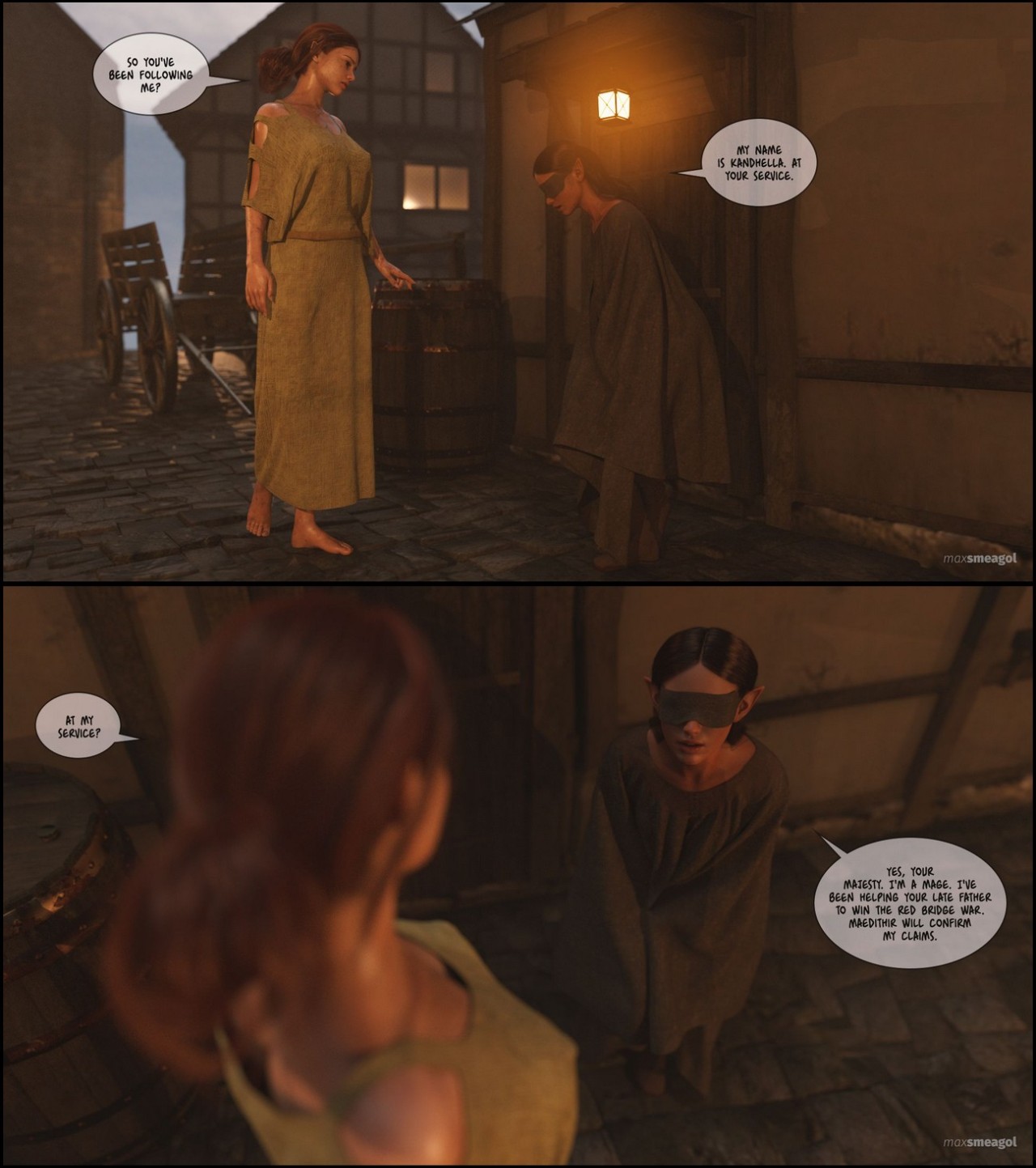 Amarta: The Tavern Porn Comic english 45