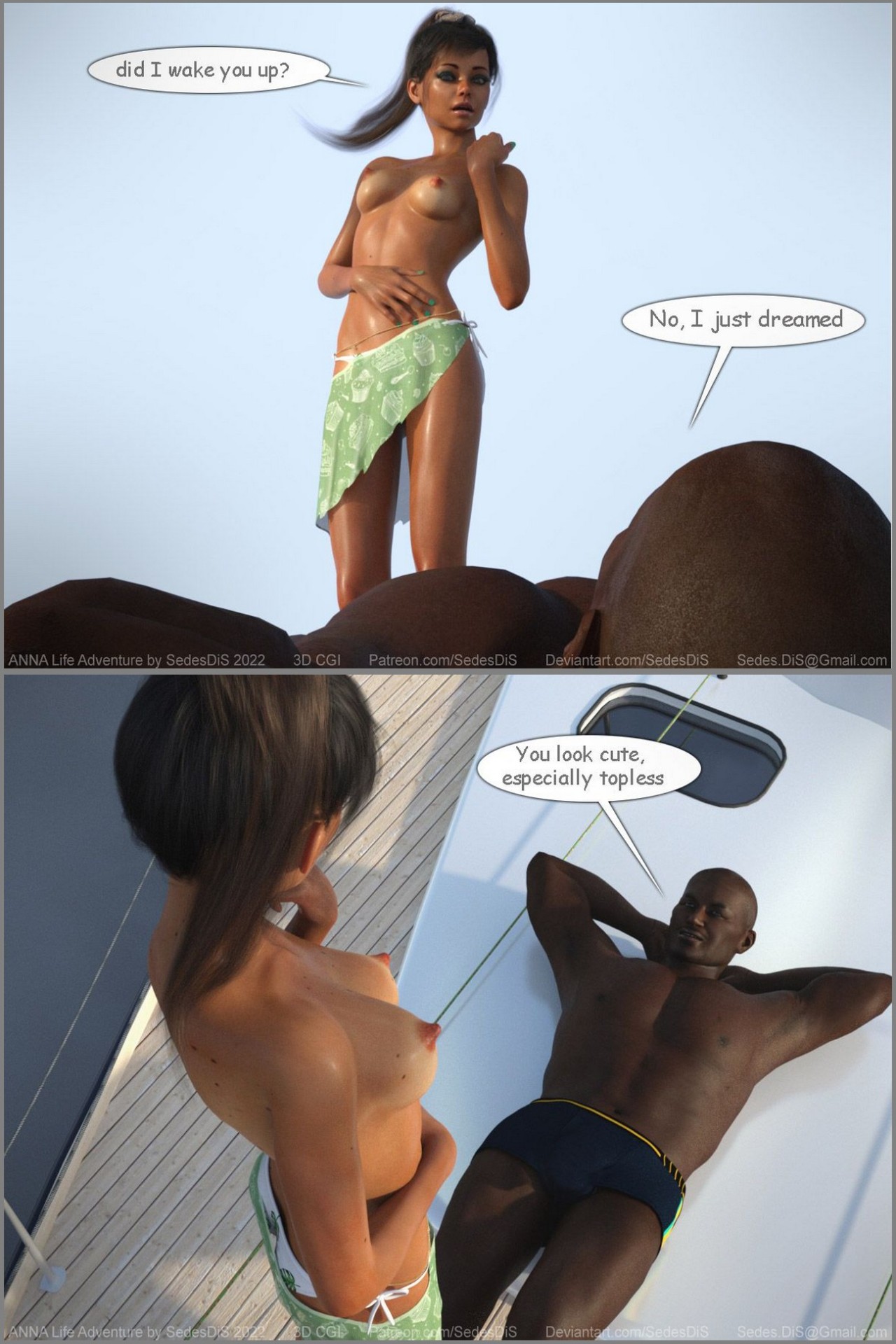 Anna Part 3: Life Adventure Porn Comic english 04