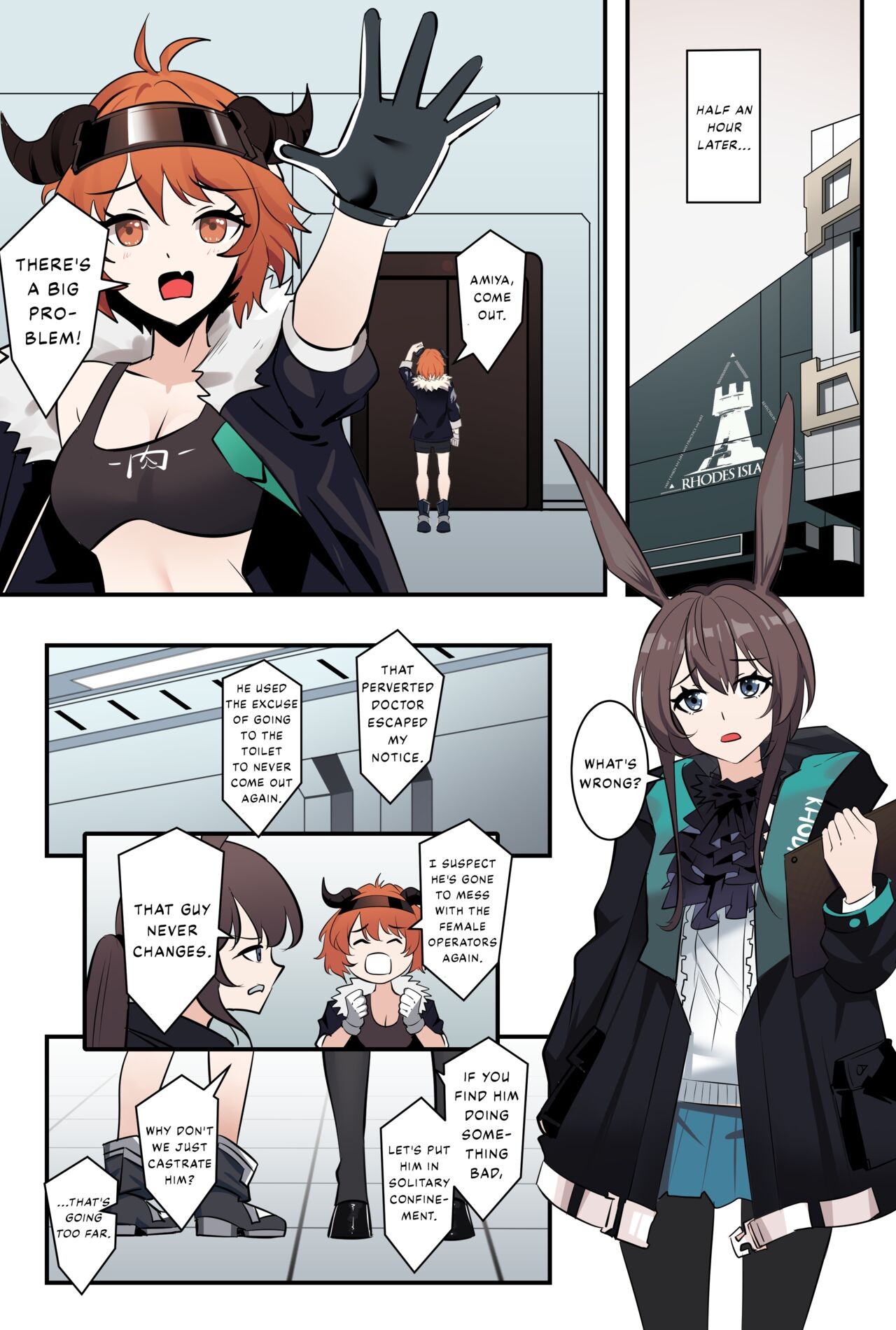 Arknights W Porn Comic english 06