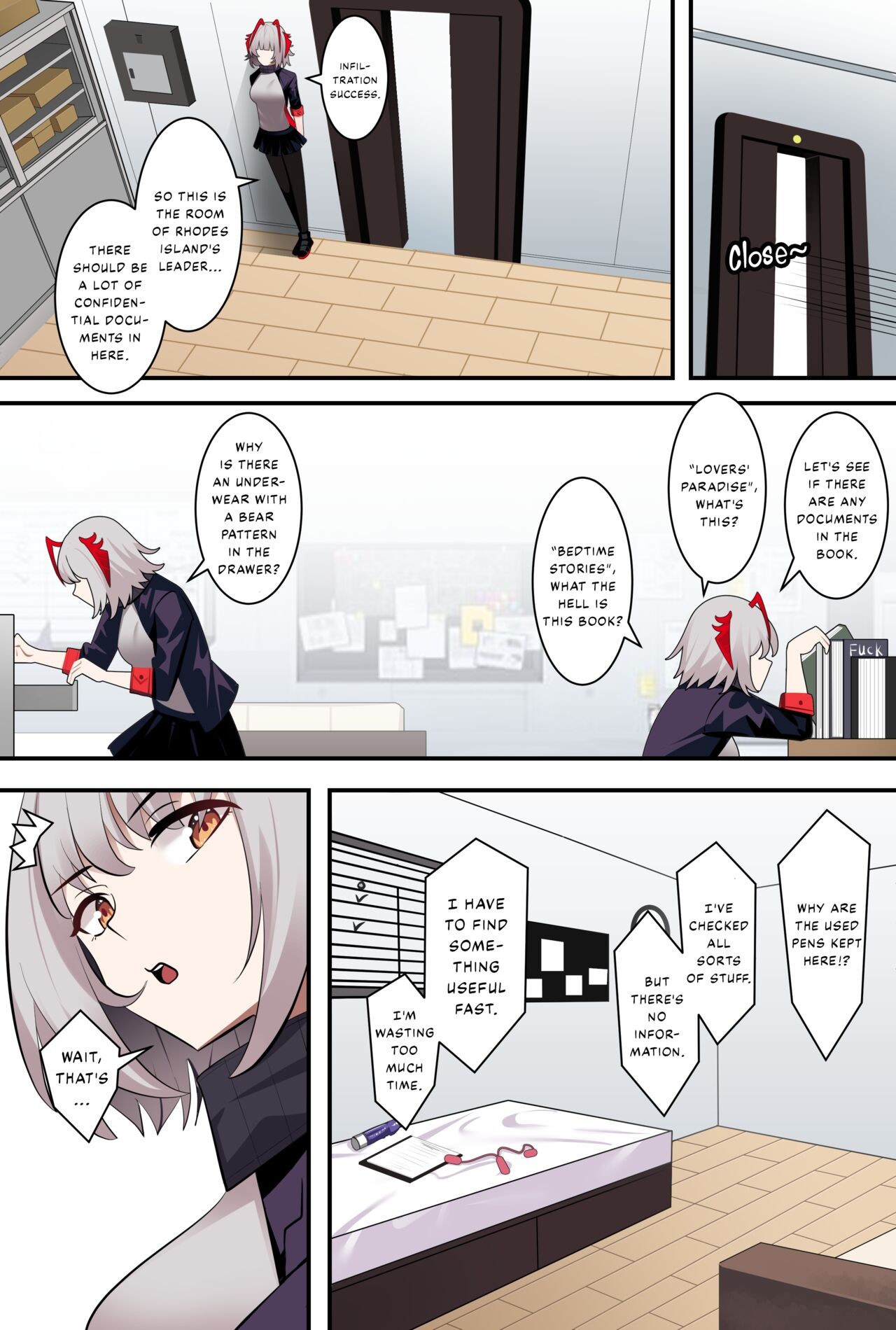 Arknights W Porn Comic english 08