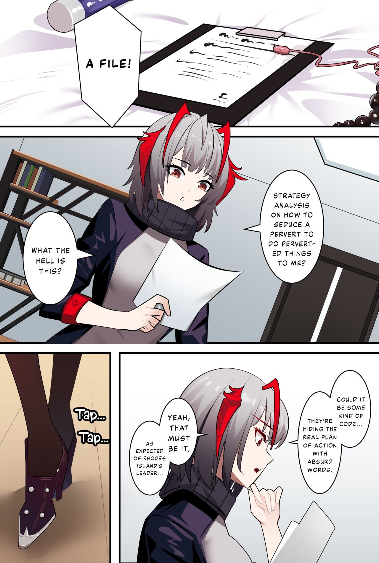 Arknights W Porn Comic english 09