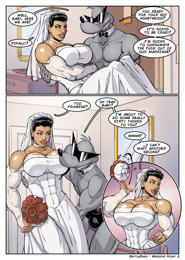 BattleRads: Wedding Night Porn Comic english 02