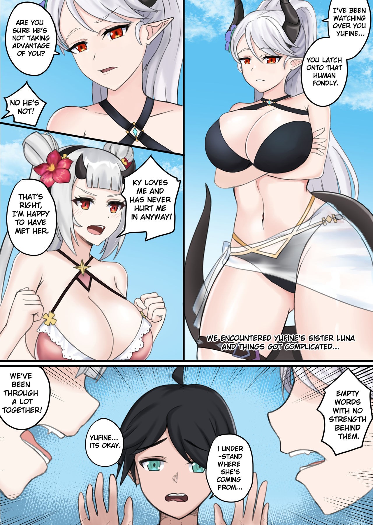 Blossoming Yufine Part 2 Porn Comic english 04