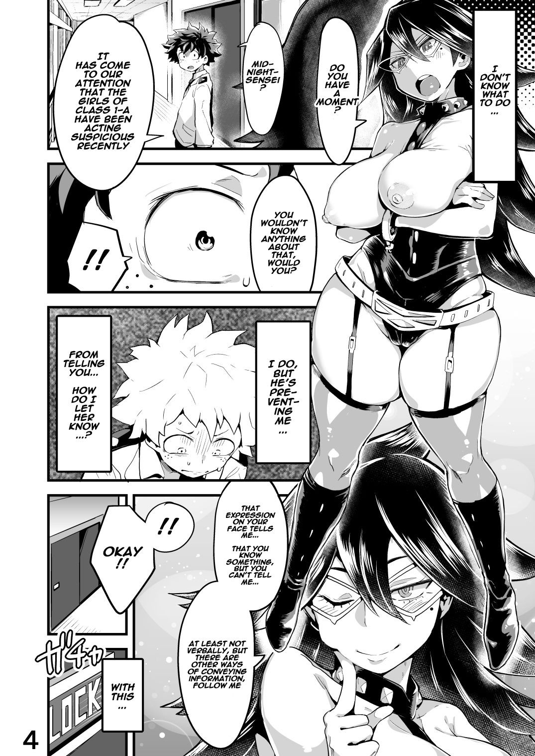 Boku to Nottori Villain Nakademia Part 2 Porn Comic english 03