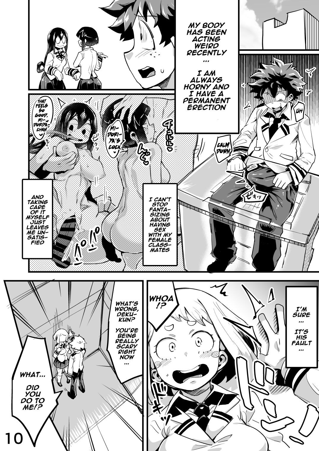 Boku to Nottori Villain Nakademia Part 2 Porn Comic english 09