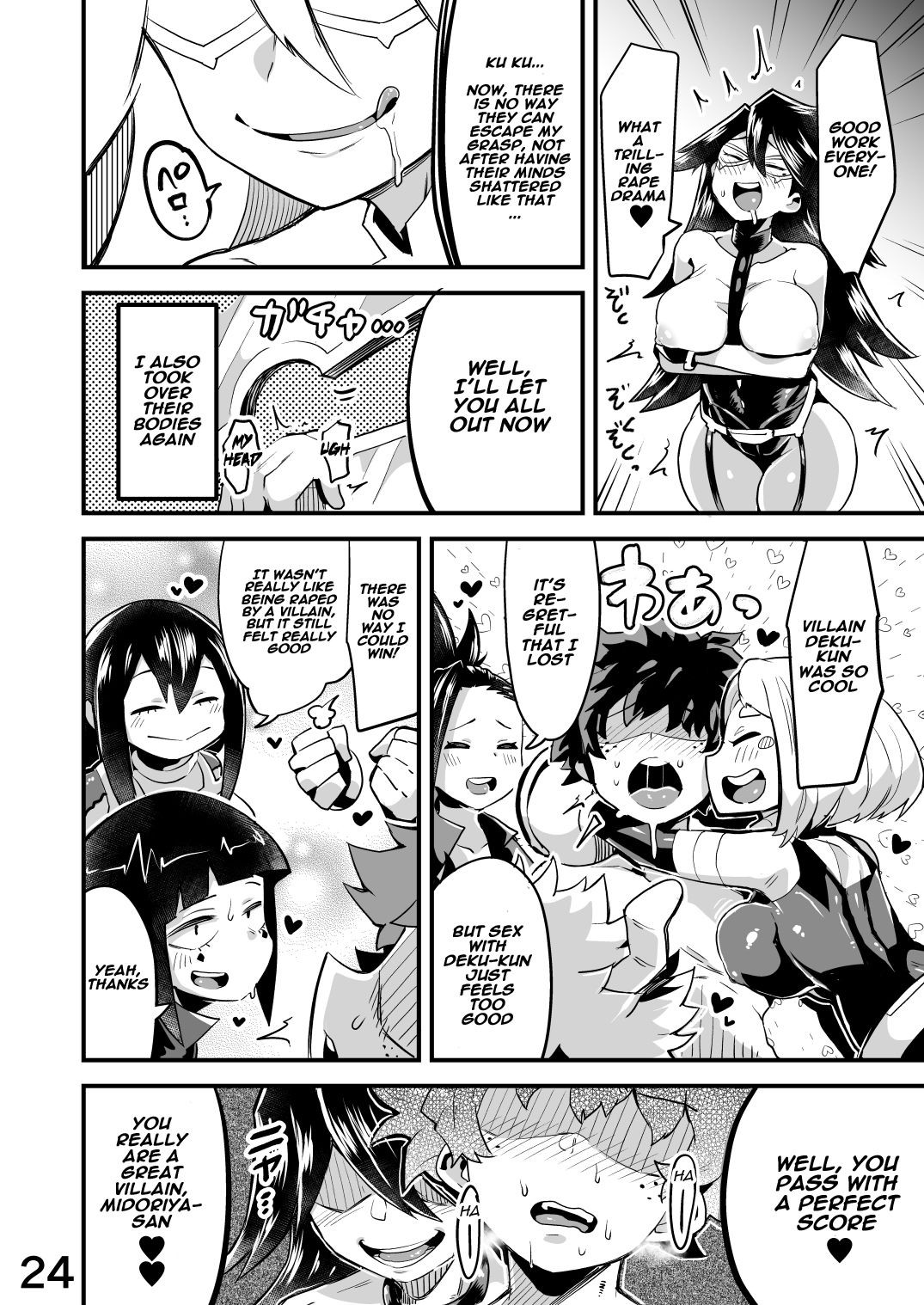 Boku to Nottori Villain Nakademia Part 2 Porn Comic english 23