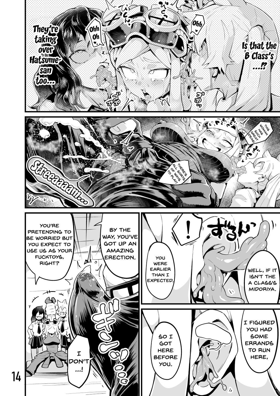 Boku to Nottori Villain Nakademia Part 3 Porn Comic english 13