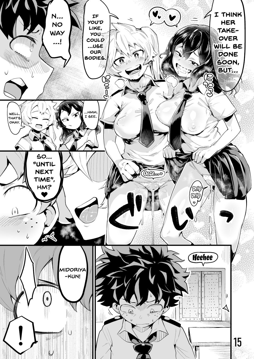 Boku to Nottori Villain Nakademia Part 3 Porn Comic english 14