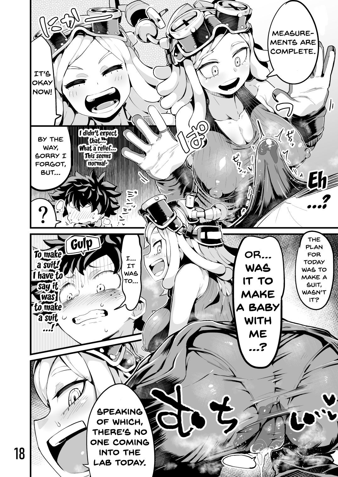 Boku to Nottori Villain Nakademia Part 3 Porn Comic english 17