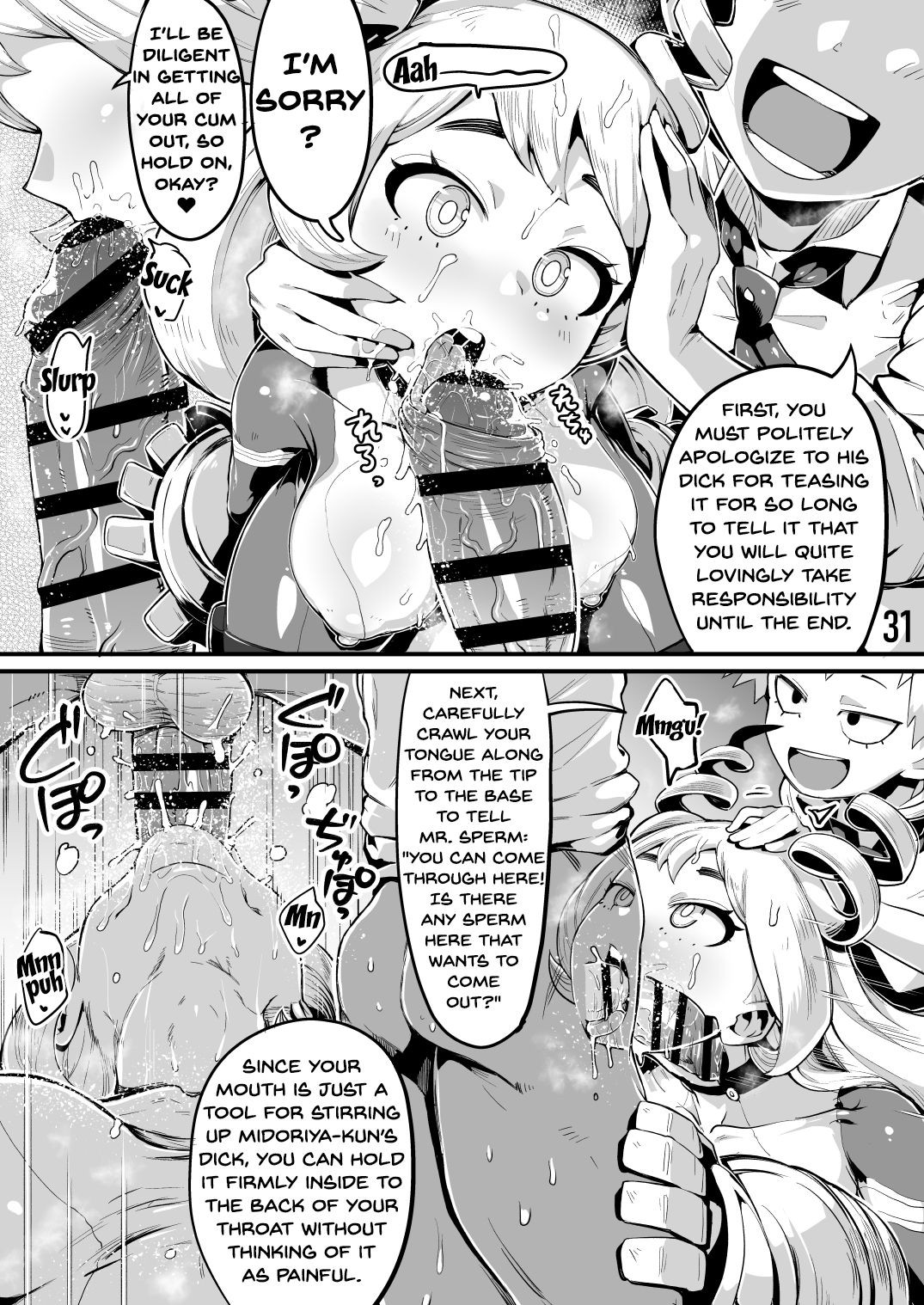 Boku to Nottori Villain Nakademia Part 3 Porn Comic english 30