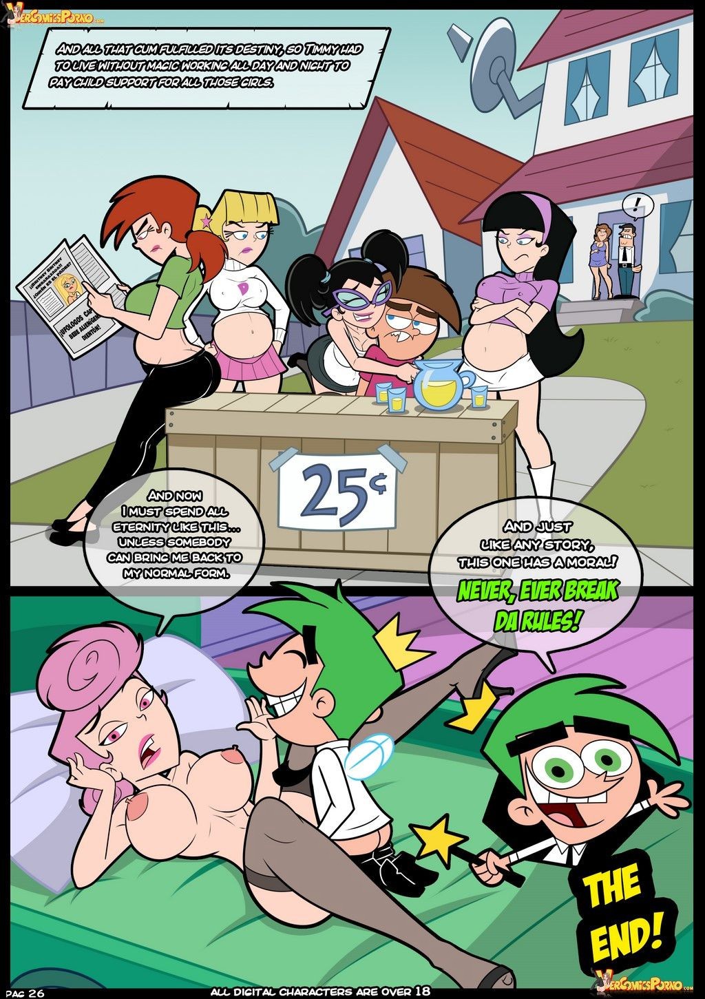 Breaking The Rules! Part 6 Porn Comic english 27