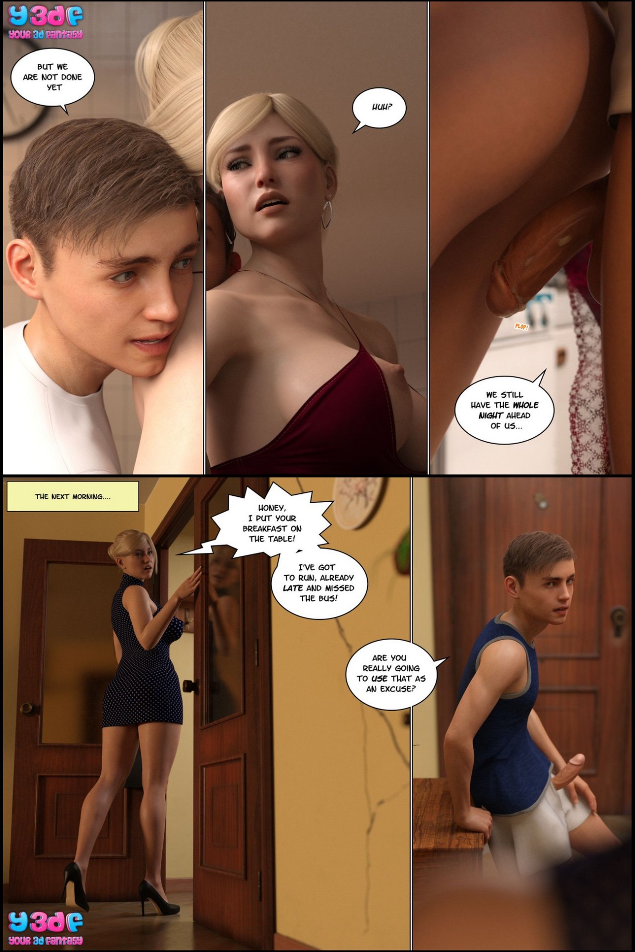 Circle By Y3DF Part 3 Porn Comic english 39