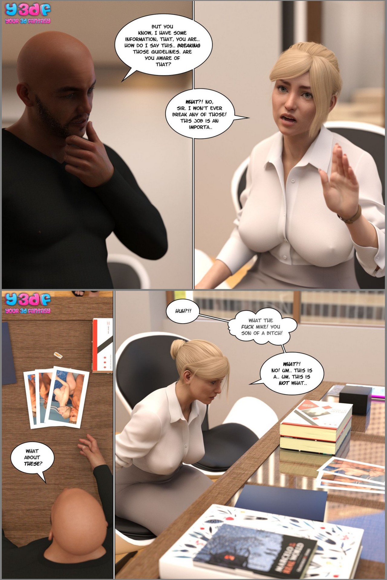 Circle By Y3DF Porn Comic english 19