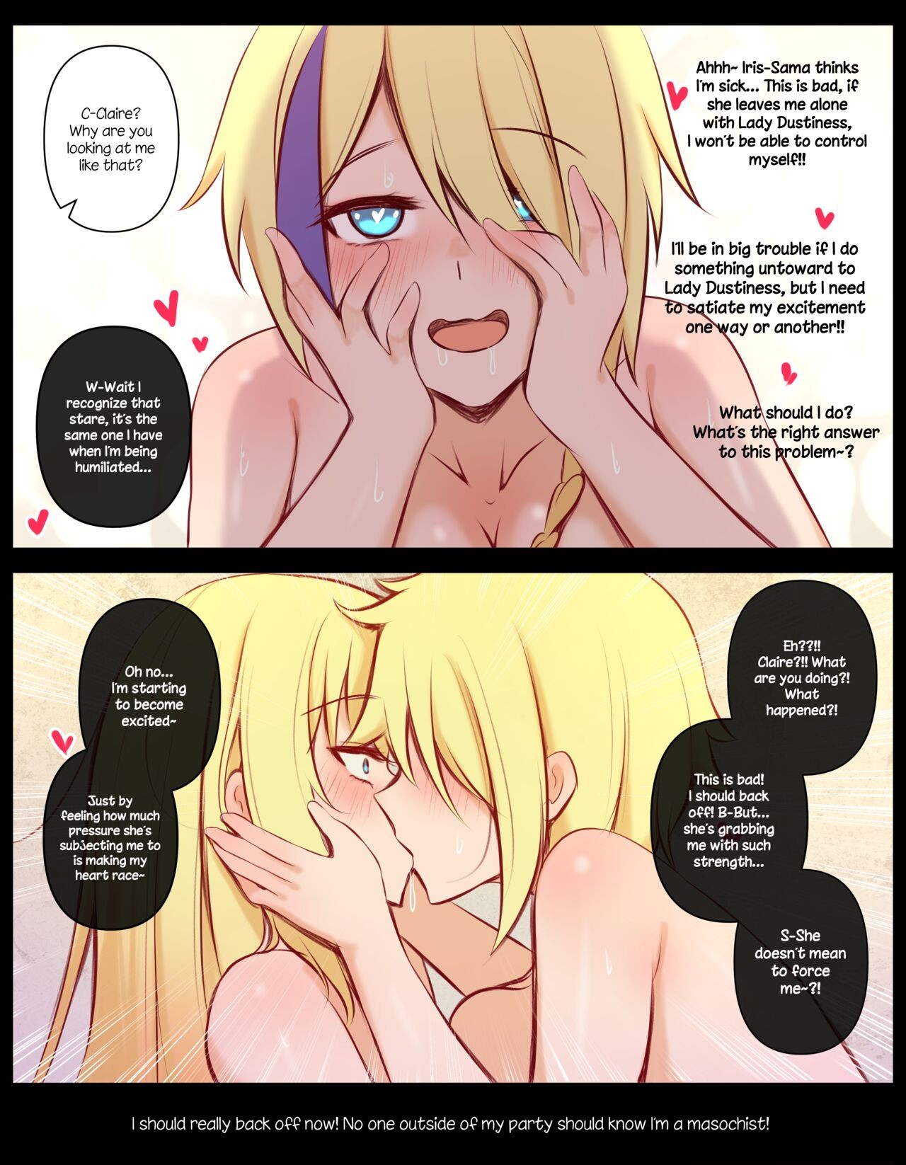 Darkness x Claire Porn Comic english 03