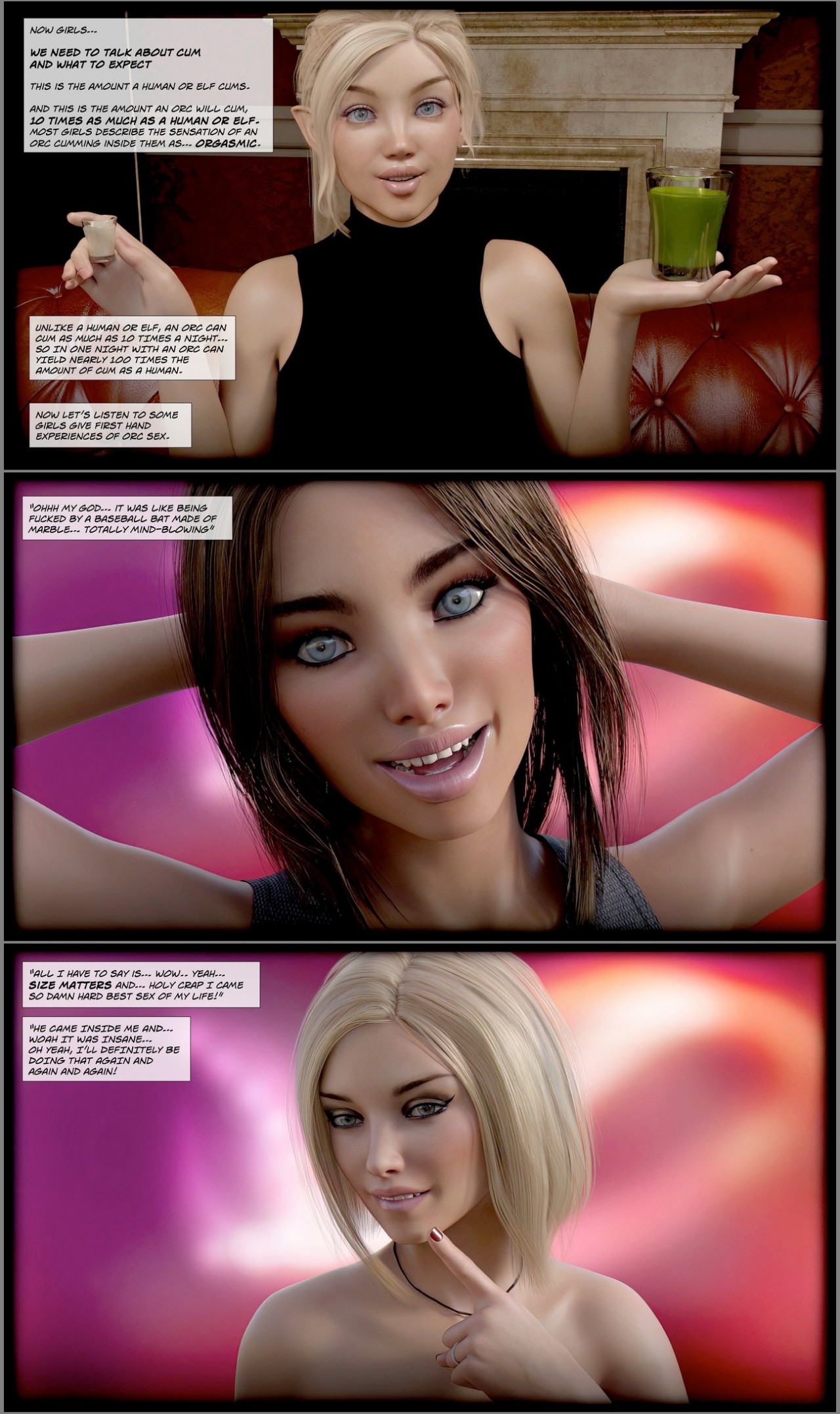 Fantasy VS Reality: Fantasyland Porn Comic english 13