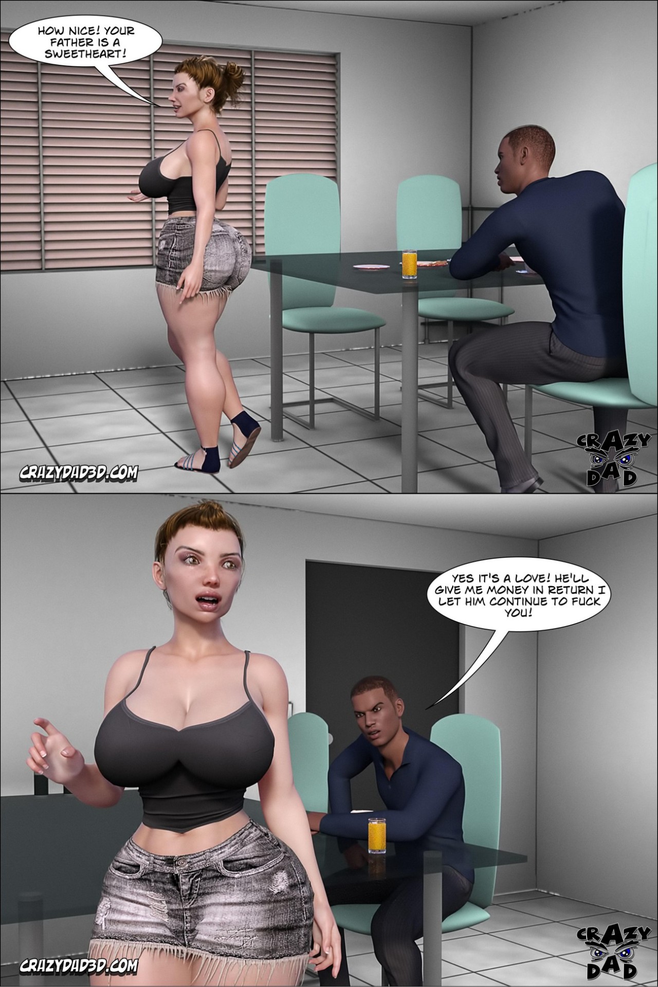 Father-In-Law At Home Part 5 Porn Comic english 13