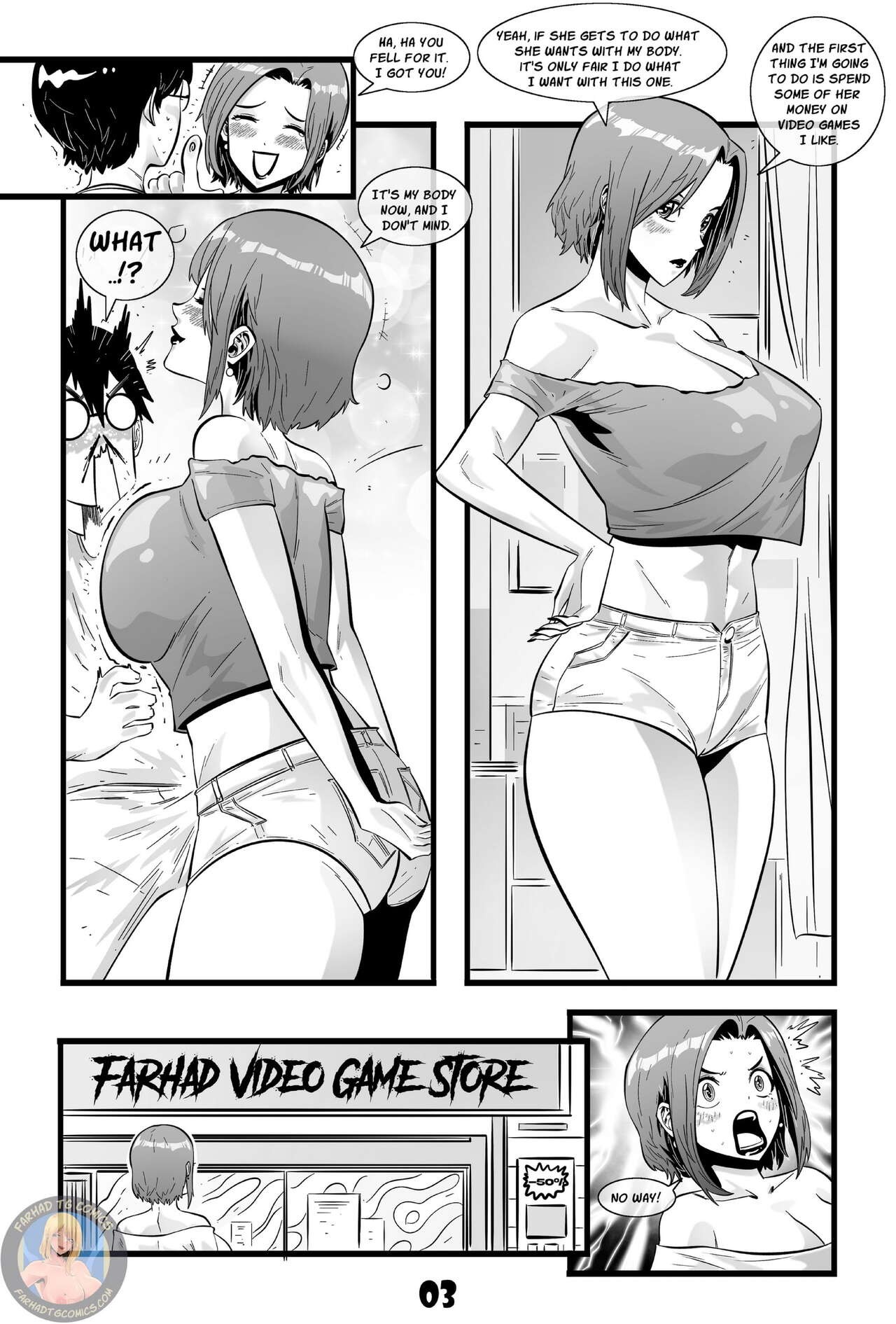 Gamer Mom Part 4 Porn Comic english 04