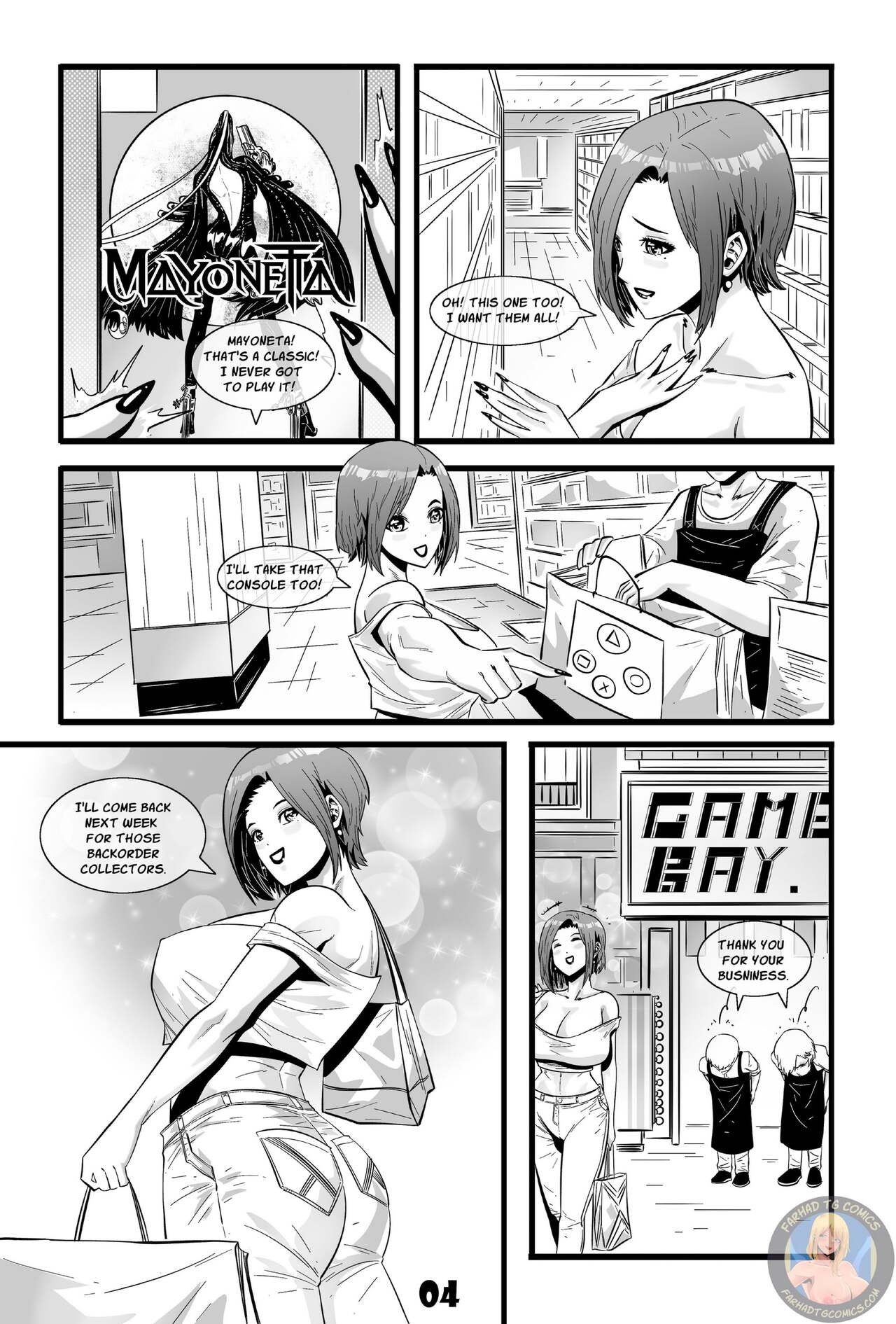 Gamer Mom Part 4 Porn Comic english 05