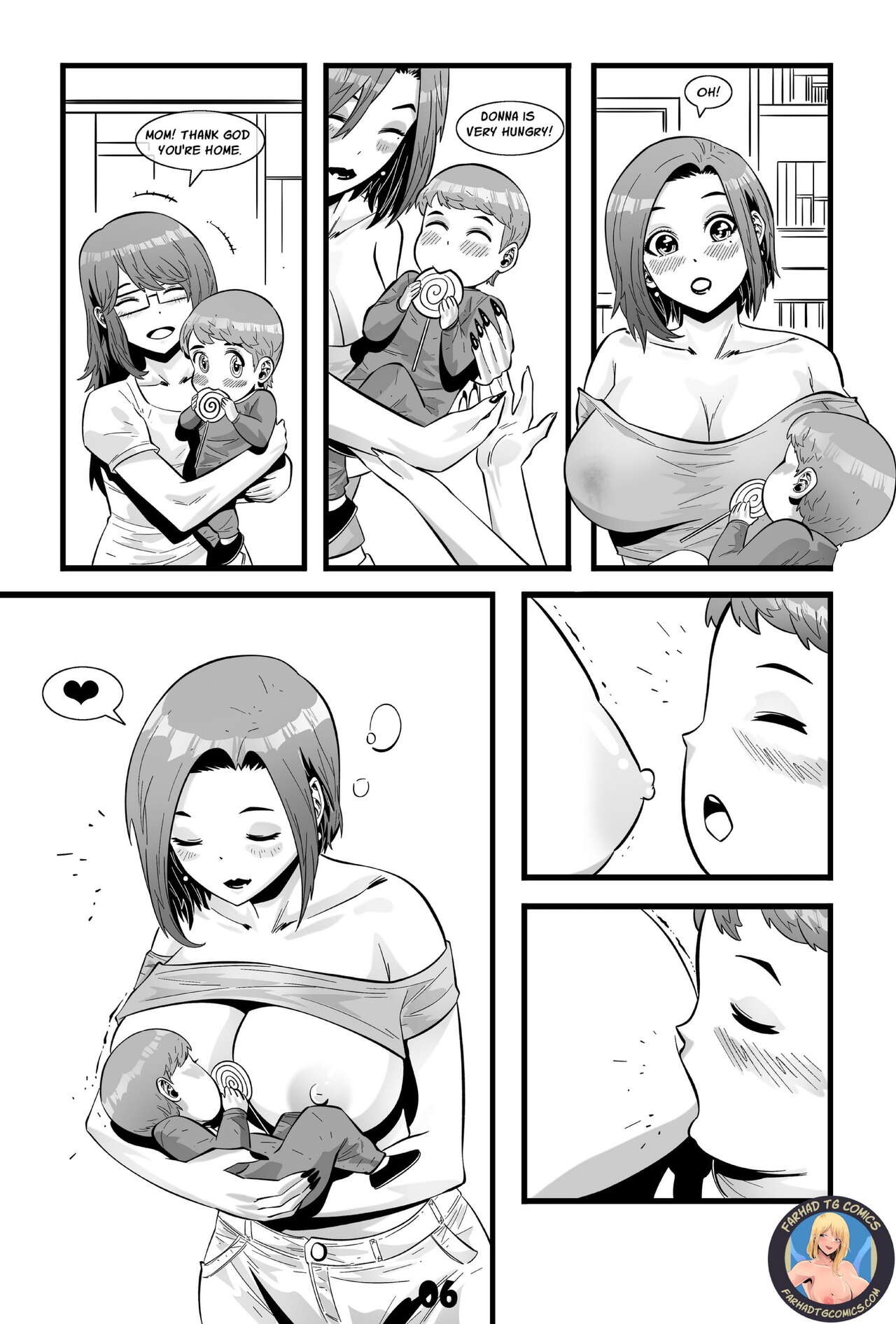 Gamer Mom Part 4 Porn Comic english 07