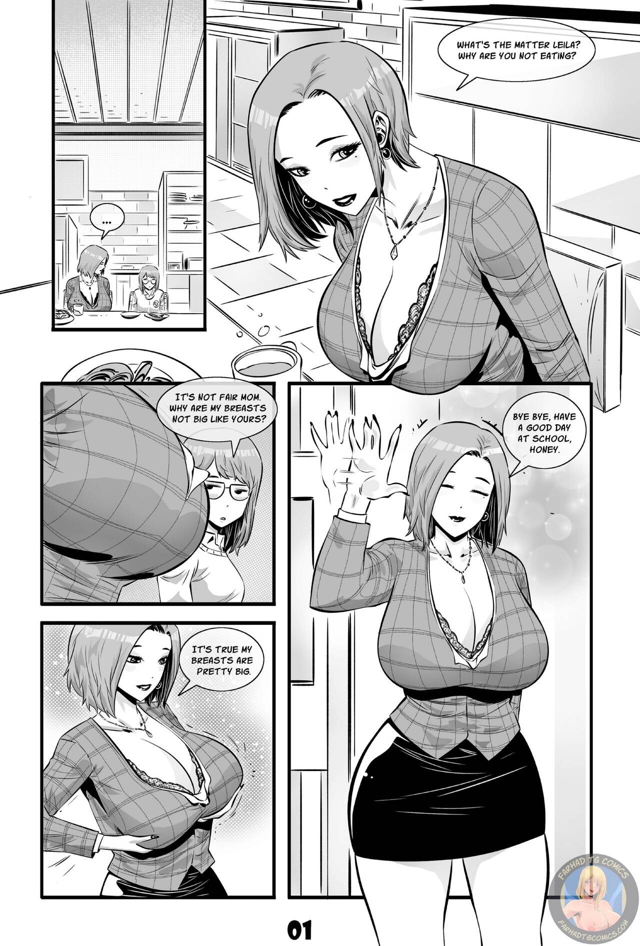 Gamer Mom Part 5 Porn Comic english 02