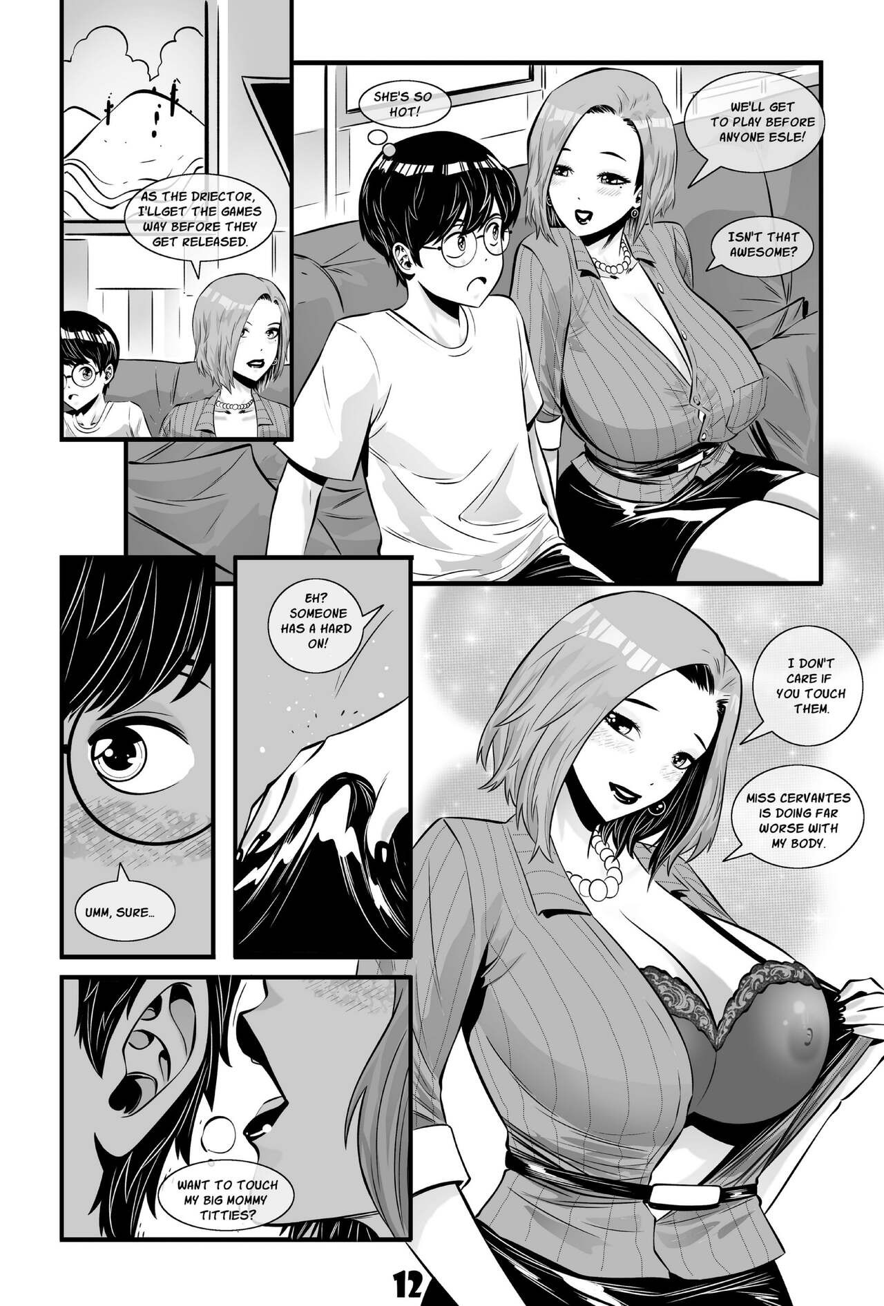 Gamer Mom Part 5 Porn Comic english 13