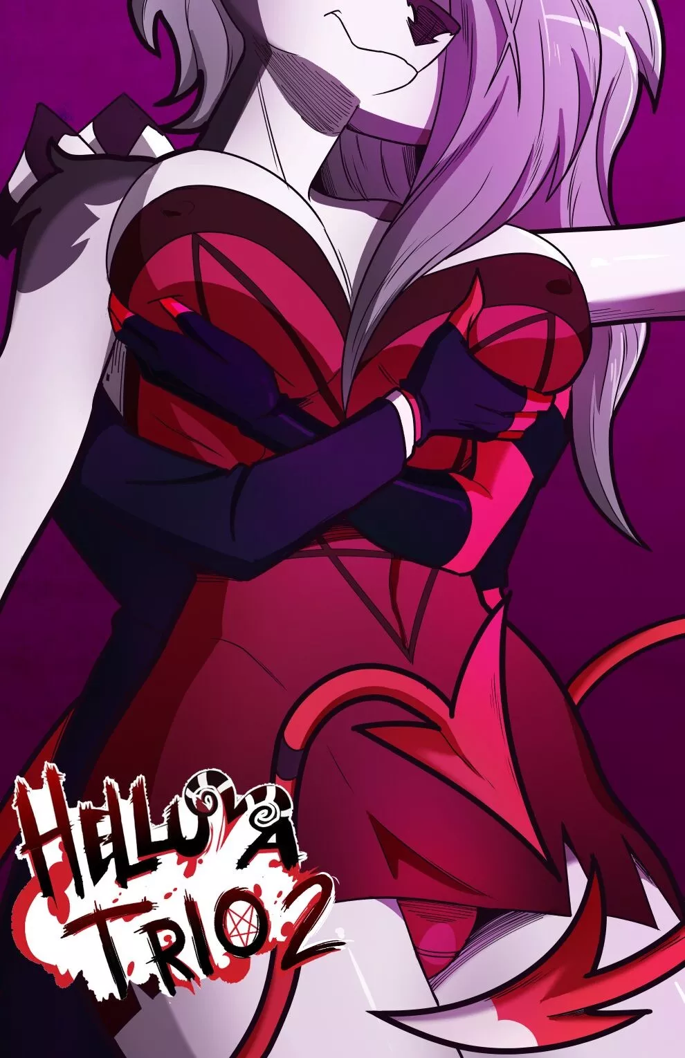 Helluva Trio 2 (Helluva Boss) [Swain] - English - Porn Comic