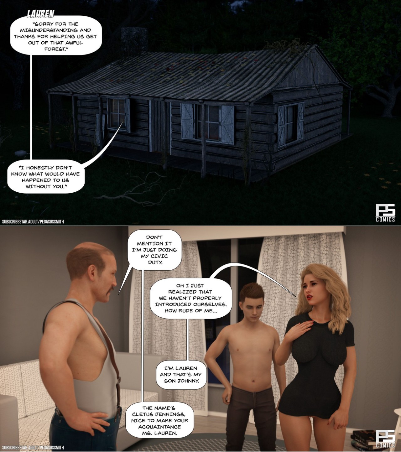 Lost In The Woods Part 2 Porn Comic english 02