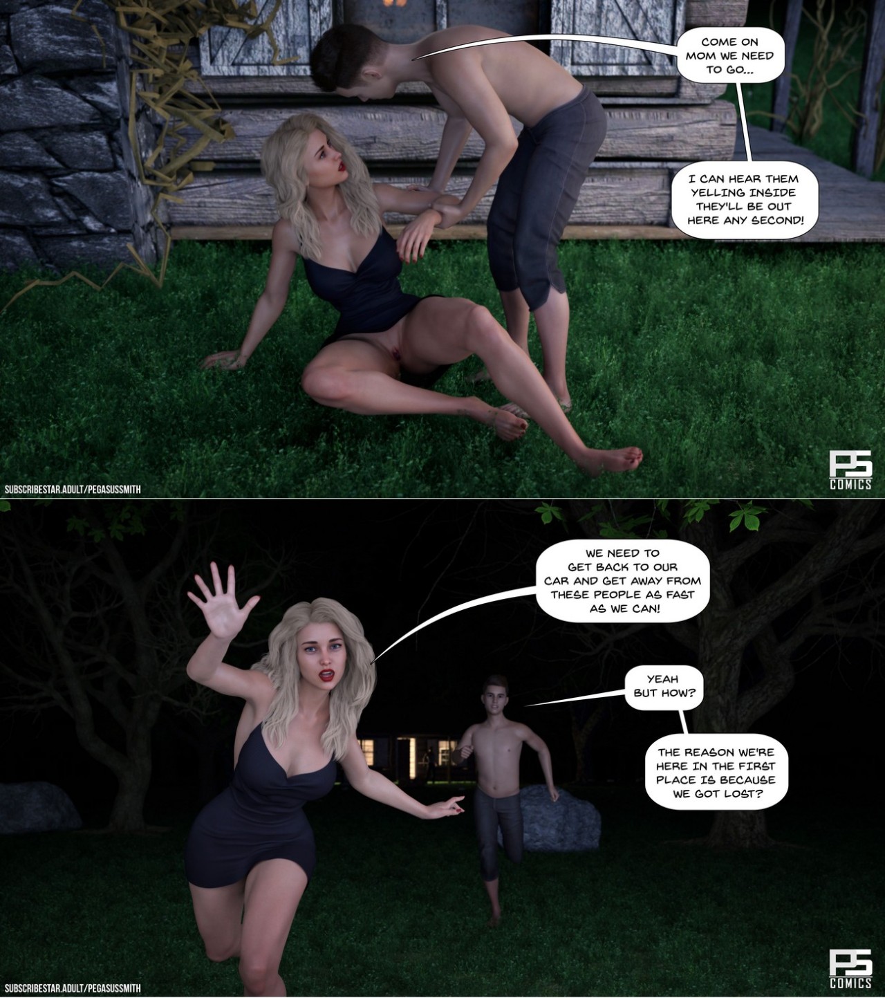 Lost In The Woods Part 2 Porn Comic english 39