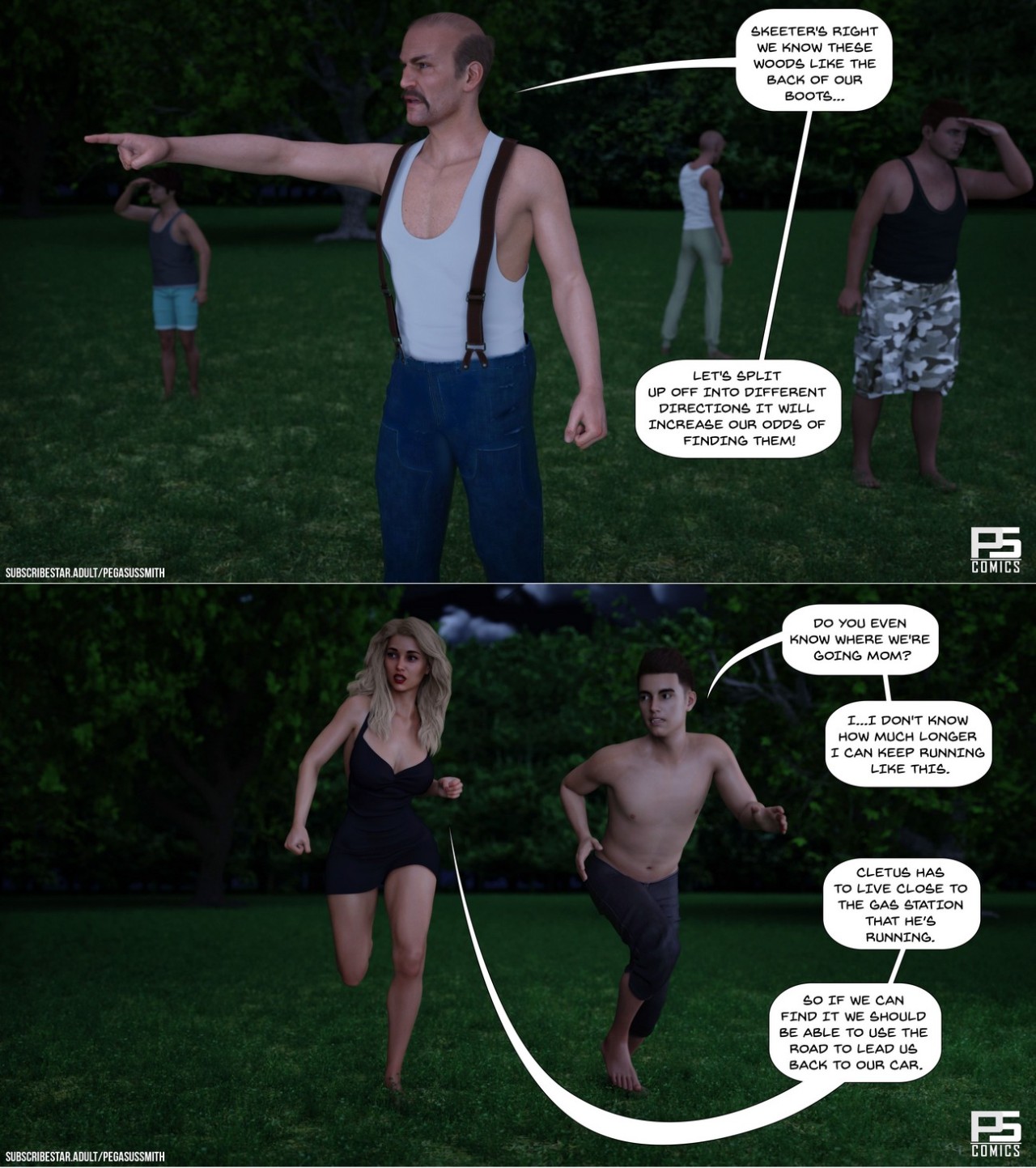 Lost In The Woods Part 2 Porn Comic english 41