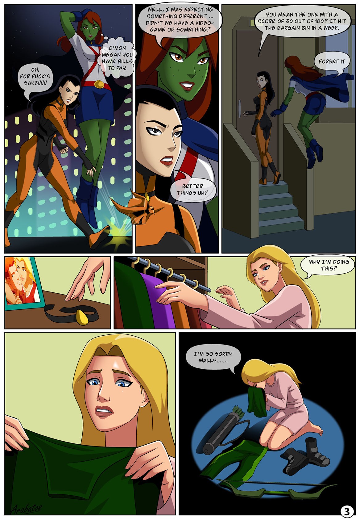 Low Class Heroines  Porn Comic english 04