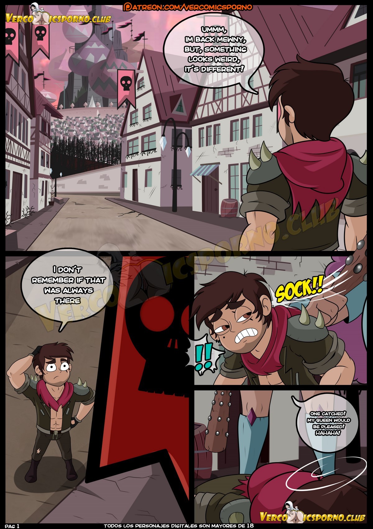 Marco vs The Forces Of Time Part 2: Consequences Porn Comic english 02