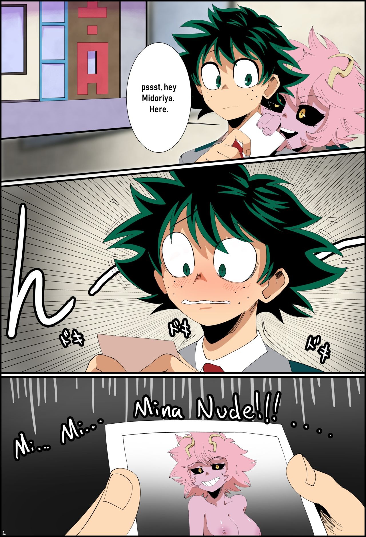 Mina X Deku By TheHumanCopier Porn Comic english 02