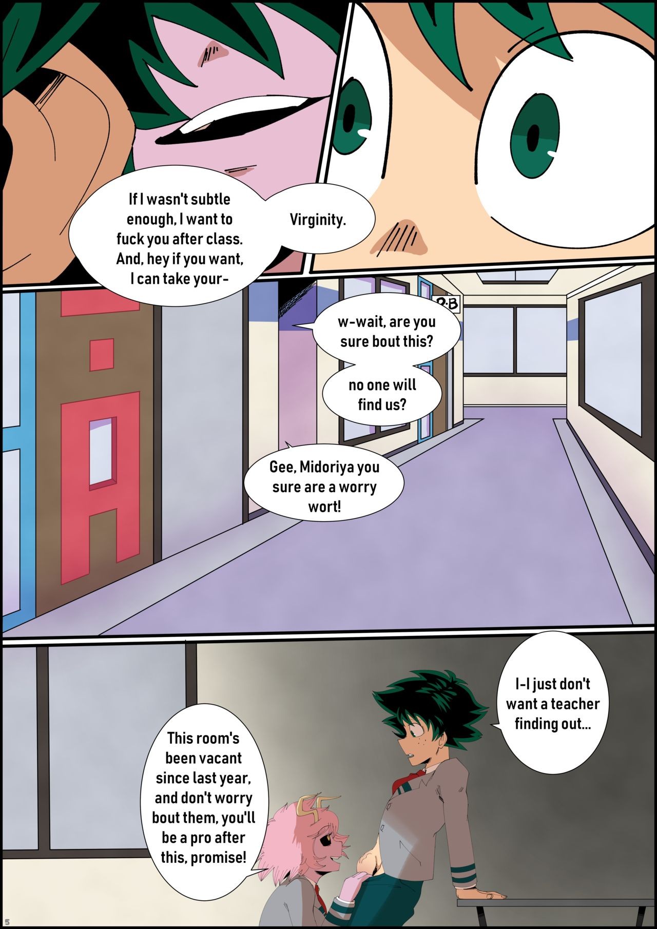 Mina X Deku By TheHumanCopier Porn Comic english 06