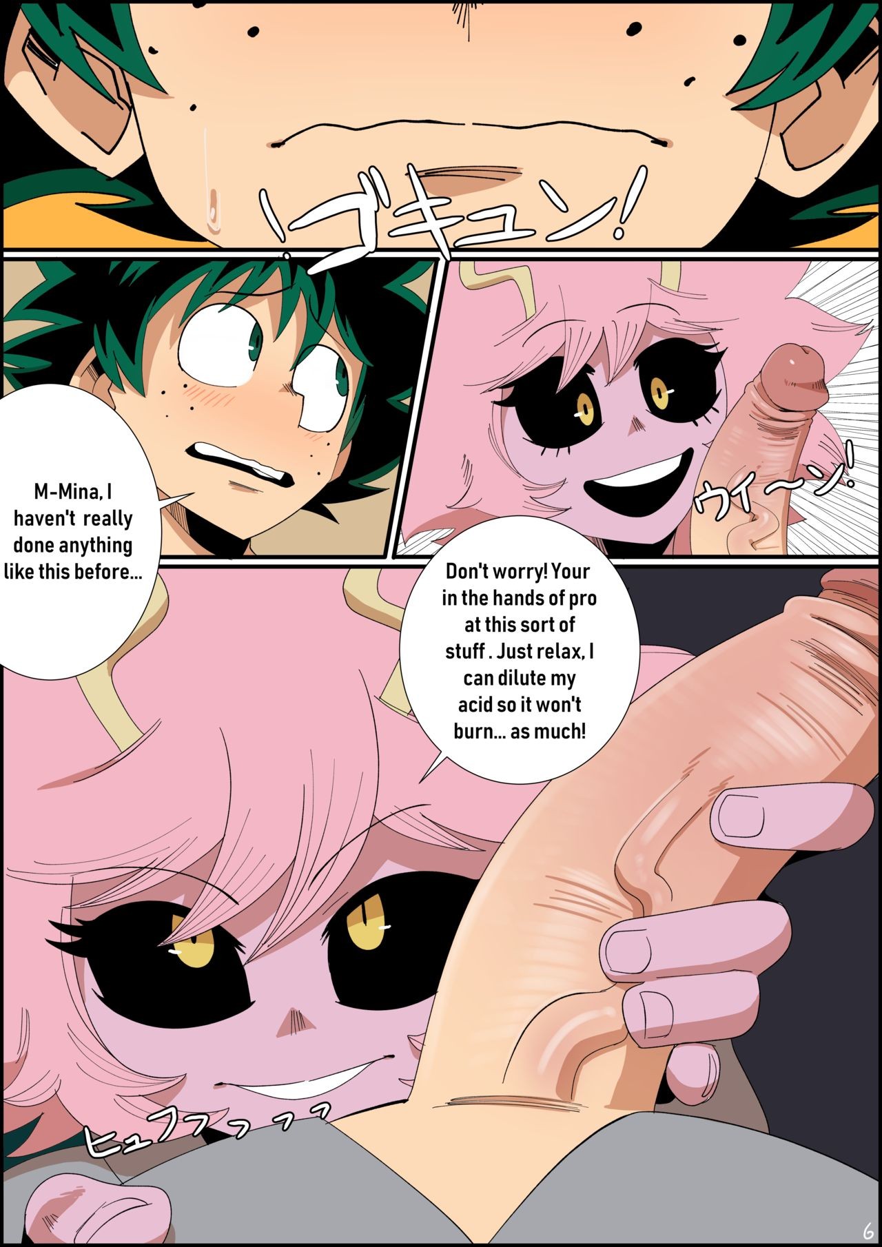 Mina X Deku By TheHumanCopier Porn Comic english 07