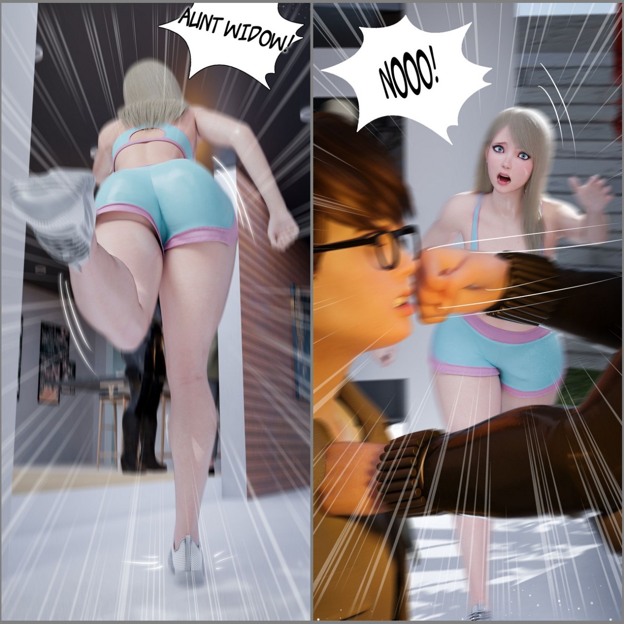 My Neighbor’s Widow Part 5  Porn Comic english 26