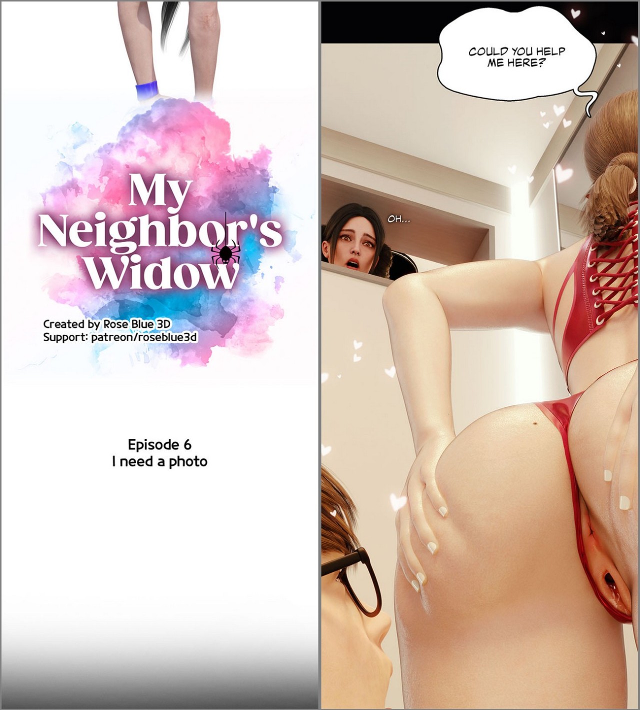 My Neighbor’s Widow Part 6 Porn Comic english 07