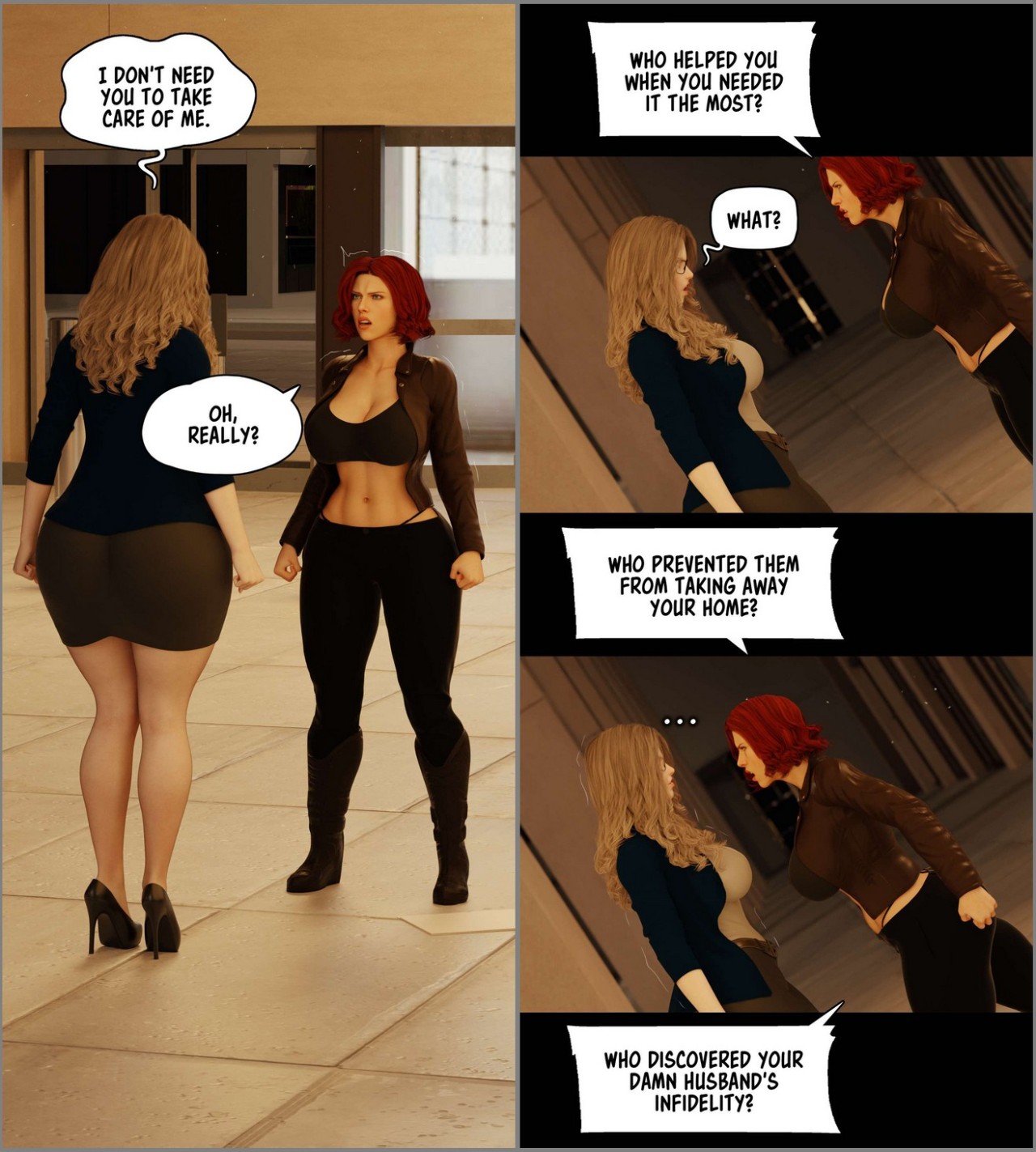 My Neighbor’s Widow Part 7 Porn Comic english 13