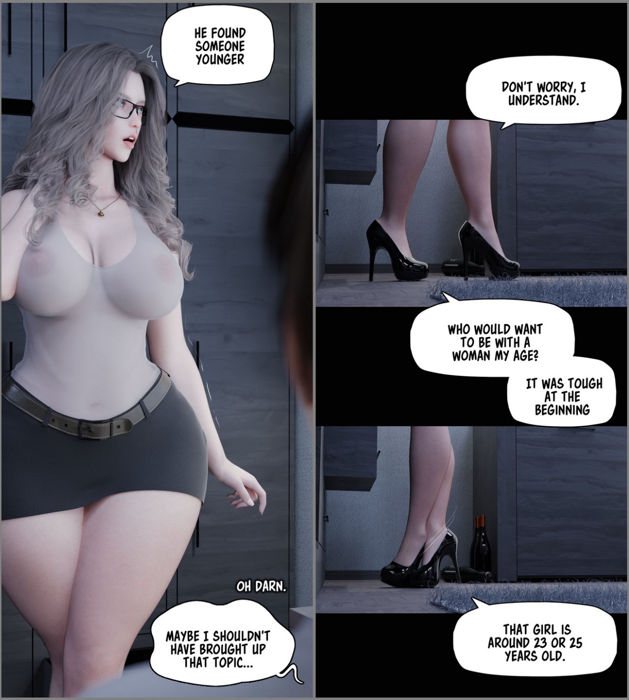 My Neighbor’s Widow Part 8 Porn Comic english 12