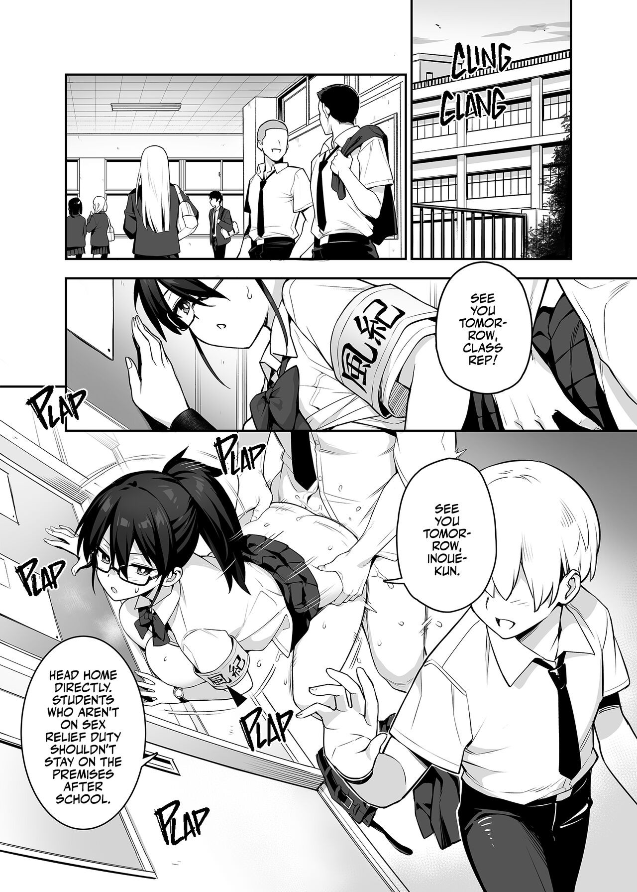 Our Beloved School Prez’s TITS Are Too BIG! Porn Comic english 06