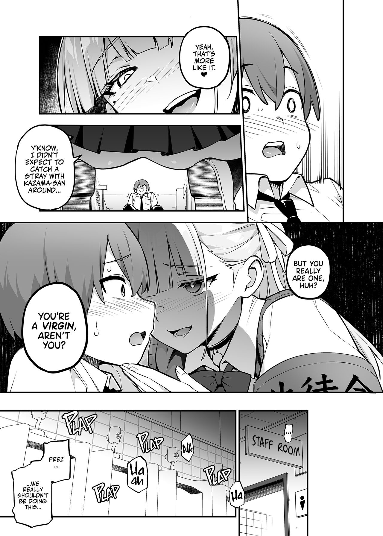 Our Beloved School Prez’s TITS Are Too BIG! Porn Comic english 12