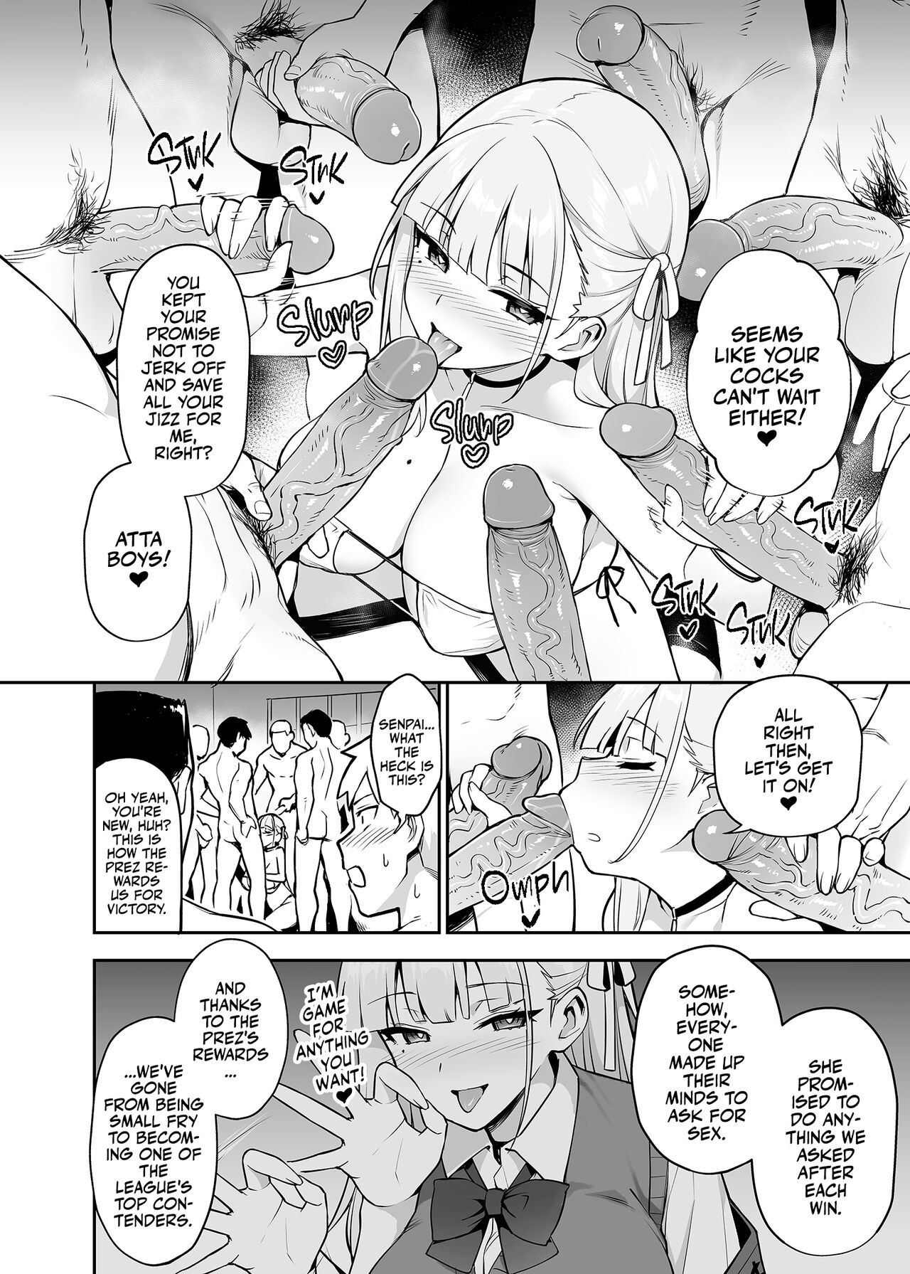 Our Beloved School Prez’s TITS Are Too BIG! Porn Comic english 19