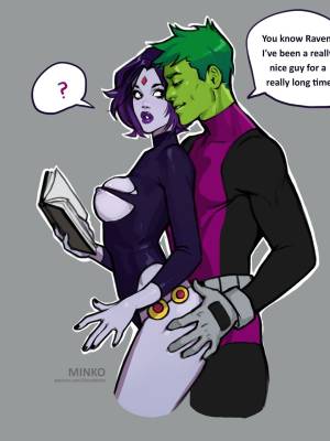 Raven And Beast Boy